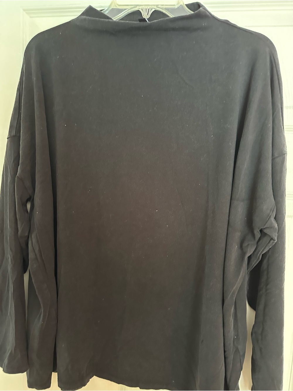 Eileen Fisher Black Crewneck Sweater
